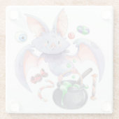 Dessous-de-verre En Verre Halloween (Dos)