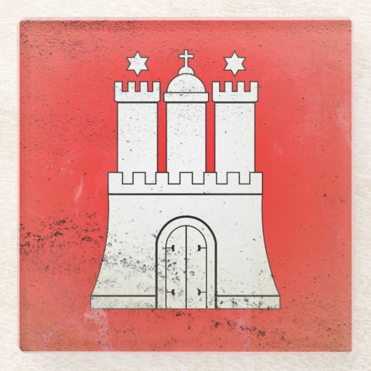 Dessous-de-verre En Verre Hambourg (Devant)