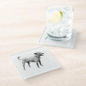 Dessous-de-verre En Verre Hayride Echo (Incliné)