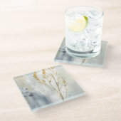 Dessous-de-verre En Verre Herbe sauvage (Incliné)