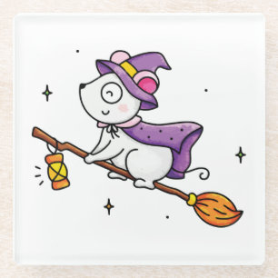 Dessous-de-verre En Verre Heure de sorcellerie