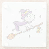 Dessous-de-verre En Verre Heure de sorcellerie (Dos)