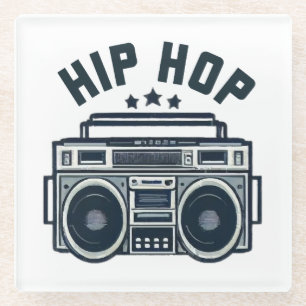 Dessous-de-verre En Verre Hip hop
