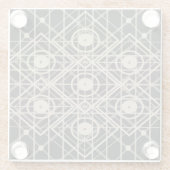 Dessous-de-verre En Verre Hive Mind Glass Coaster (Dos)