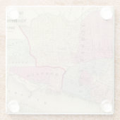 Dessous-de-verre En Verre Hoboken, Jersey City (Dos)