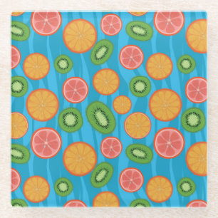 Dessous-de-verre En Verre Humeur de fruit