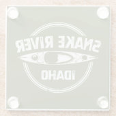 Dessous-de-verre En Verre Idaho (Dos)