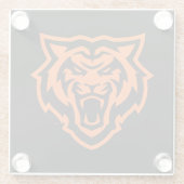 Dessous-de-verre En Verre Idaho State University Bengals Spirit Design (Dos)