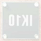 Dessous-de-verre En Verre IK, Protection contre l'impact, Notation IK, IK10 (Dos)