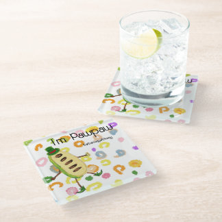 Dessous-de-verre En Verre I'm Pawpaw