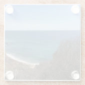 Dessous-de-verre En Verre Image photo personnalisée (Dos)