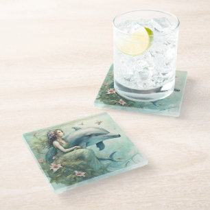 Dessous-de-verre En Verre Imaginaire dauphin 2