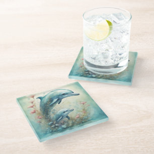 Dessous-de-verre En Verre Imaginaire dauphin 9
