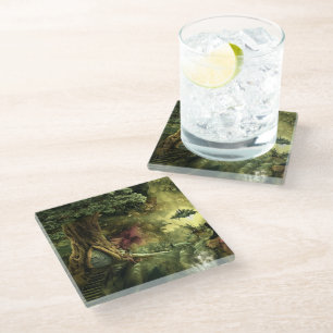 Dessous-de-verre En Verre Imaginaire en Amazonie