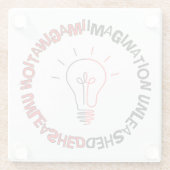 Dessous-de-verre En Verre Imagination Unleasing 03.b (Dos)