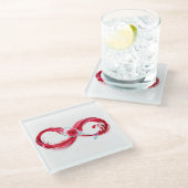 Dessous-de-verre En Verre Infinity (Incliné)