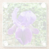 Dessous-de-verre En Verre Iris à poils (Dos)