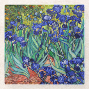 Dessous-de-verre En Verre Irises par Vincent van Gogh