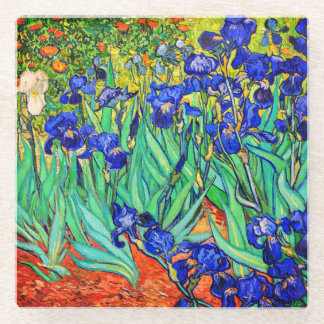 Dessous-de-verre En Verre Irises par Vincent Van Gogh