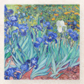 Dessous-de-verre En Verre Irises Vincent van Gogh (Devant)