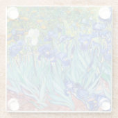 Dessous-de-verre En Verre Irises Vincent van Gogh (Dos)