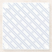 Dessous-de-verre En Verre Israeli Flag (Dos)