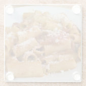 Dessous-de-verre En Verre Italie, Positano. Plaque d'affichage de rigatoni (Dos)