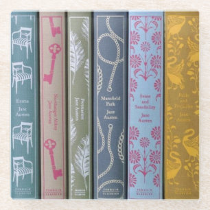 Dessous-de-verre En Verre Jane Austen  