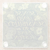 Dessous-de-verre En Verre Jane Austen's "Sense and Sensibility" (Dos)