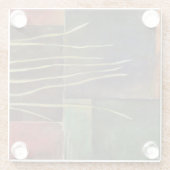 Dessous-de-verre En Verre Jardin Zen I (Dos)