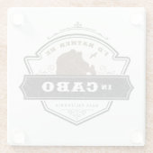 Dessous-de-verre En Verre Je préférerais être à Cabo San Lucas (Dos)