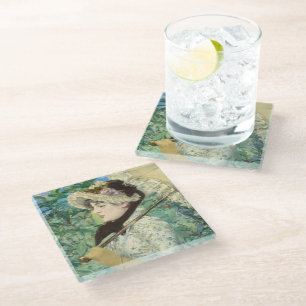 Dessous-de-verre En Verre Jeanne (Printemps) Edouard Manet