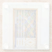 Dessous-de-verre En Verre Jerez Door (Dos)