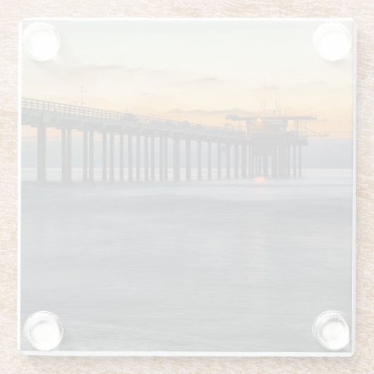 Dessous-de-verre En Verre Jeteur de scripts (Dos)