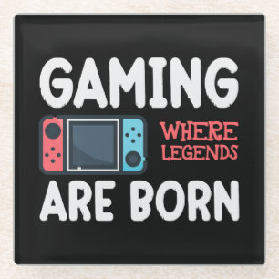 Dessous-de-verre En Verre jeu vidéo où les légendes naissent