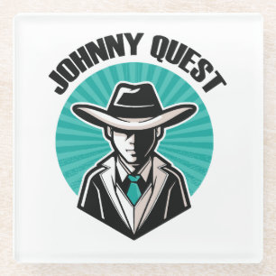 Dessous-de-verre En Verre Johnny Quest