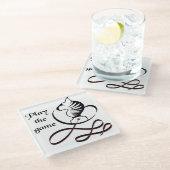 Dessous-de-verre En Verre Jouez au Jeu Bull Terrier (Incliné)