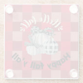 Dessous-de-verre En Verre Joyeux automne Y'all (Dos)