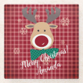 Dessous-de-verre En Verre Joyeux Noël ! (Devant)