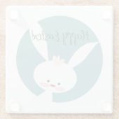 Dessous-de-verre En Verre Joyeux Pâques (Dos)