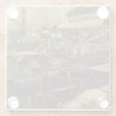 Dessous-de-verre En Verre Joys de Jaffe (Dos)