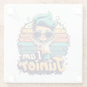 Dessous-de-verre En Verre Junior (Dos)