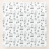 Dessous-de-verre En Verre Juste noté (Devant)