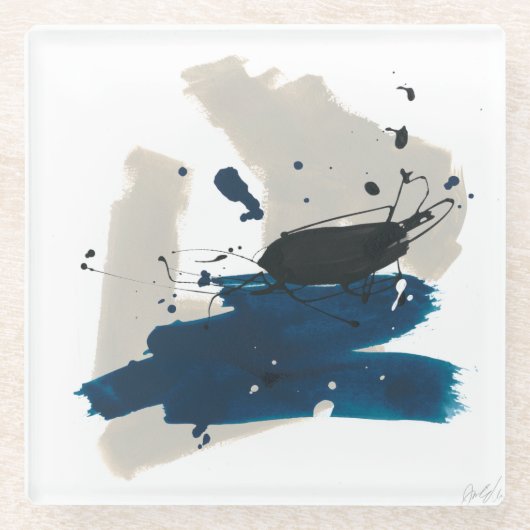 Dessous-de-verre En Verre Kanji (Devant)