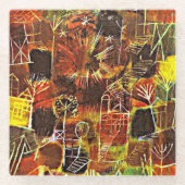 Dessous-de-verre En Verre Klee - Composition cosmique, (Devant)