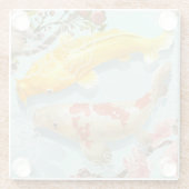 Dessous-de-verre En Verre Koi Fish (Dos)