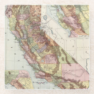 Dessous-de-verre En Verre La Californie 8