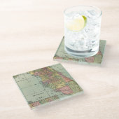 Dessous-de-verre En Verre La Floride 4 (Incliné)