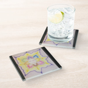 Dessous-de-verre En Verre La Lumière Intérieure