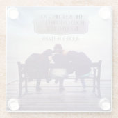 Dessous-de-verre En Verre La Meilleure Chose À Garder Dans La Vie (Dos)